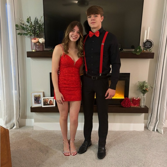 Sherri Hill Dresses & Skirts - Glam Red Homecoming Dress 2